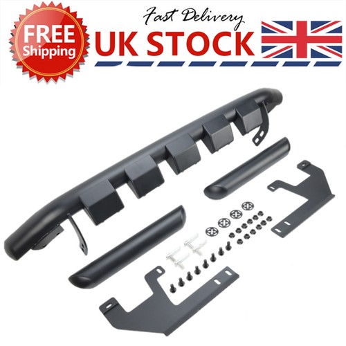 Black front lower bumper bull - black,