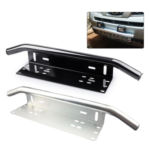Bull bar front bumper license - bull,