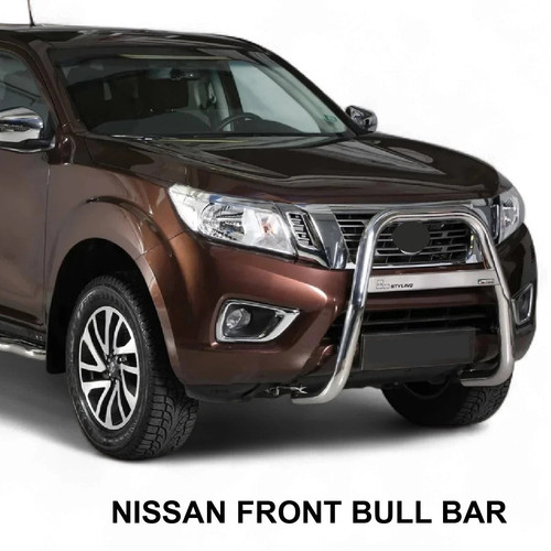 Front stainless steel bull - steel,