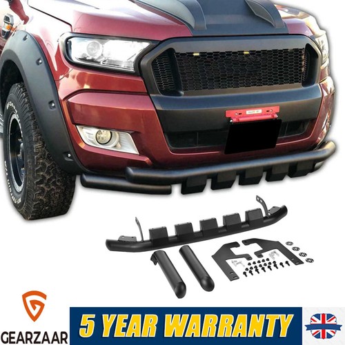 Bull bar nudge double spoiler - double,