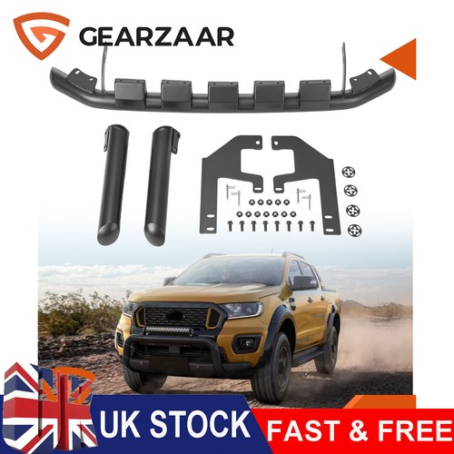 Bull bar nudge double spoiler - bar,